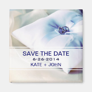 Schöne Ringkissenhochzeit Magnet
