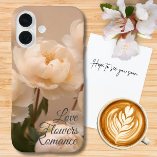 Schöne romantische Blumenfoto für sie iPhone 16 Hülle