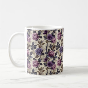 Schöne romantische Frühlings-Pink-Girly-Blumen Kaffeetasse