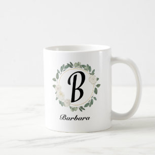 Schöne romantische Spring White Girls Blume Kaffeetasse