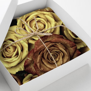 Schöne romantische Vintage-Rosen Seidenpapier