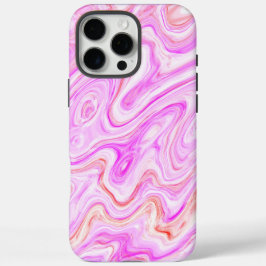 Schöne rosa Abstrakte Marmortextur iPhone 16 Pro Max Hülle