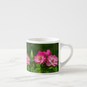 Schöne rosa Blume-6845 Espressotasse