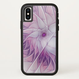 Schöne rosa Blume Moderne Abstrakte Fraktal Kunst, Case-Mate iPhone Hülle