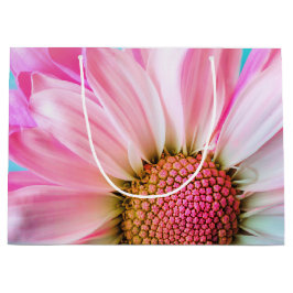 Schöne rosa Blume Nah Up Foto Große Geschenktüte