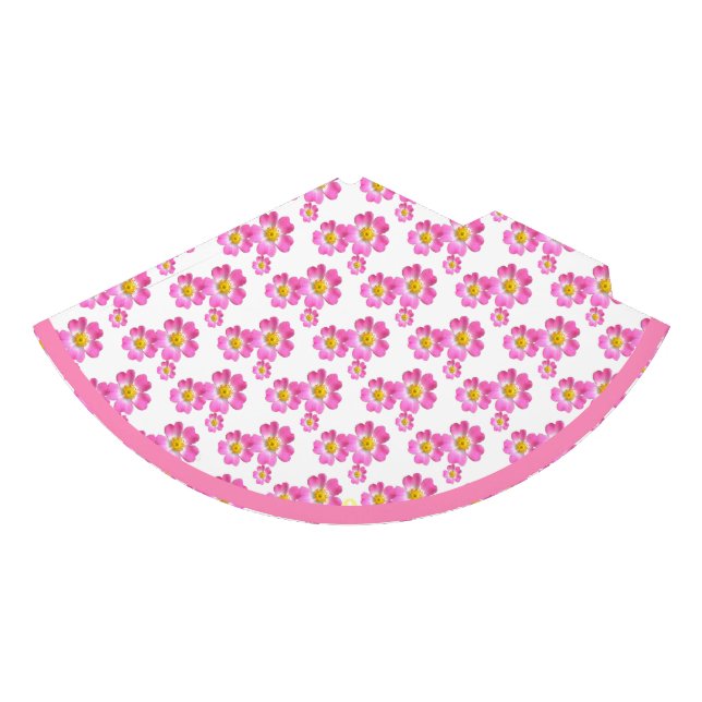 Schöne rosa Blume Partyhütchen (Vorderseite)