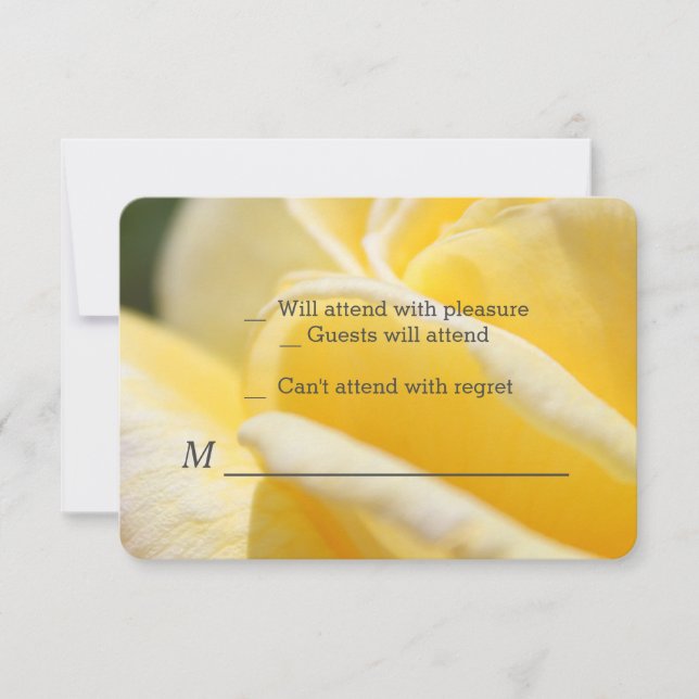 schöne Rosa Blume RSVP Karten. Karte (Vorderseite)