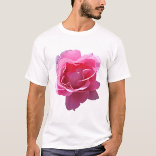 Schöne rosa Blume T-Shirt