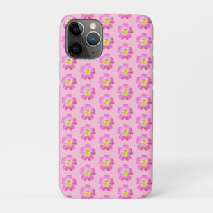 Schöne rosa Blumen auf hellrosa Case-Mate iPhone Hülle