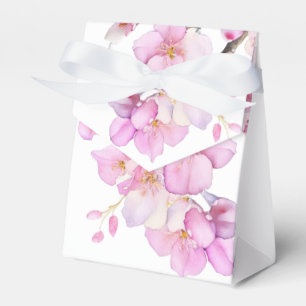 Schöne rosa Kirschblüten Geschenkschachtel