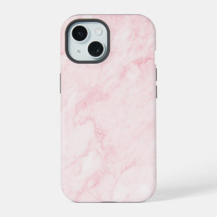 Schöne rosa Marmor iPhone 15 Hülle