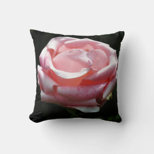 Schöne Rosa Rose Nah-up Kissen