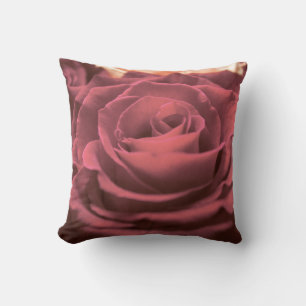 Schöne Rosa Rosen Blume Foto Romantik re Kissen