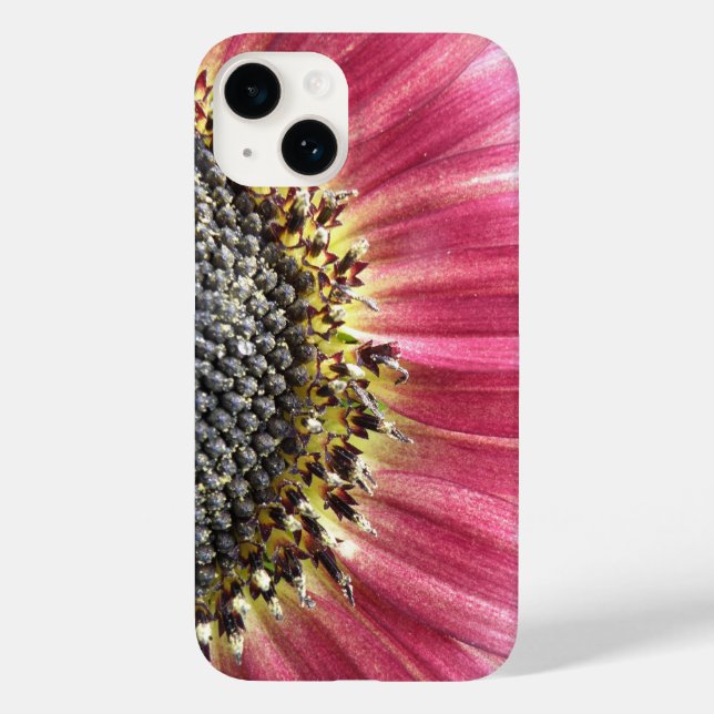 Schöne rosa Sonnenblume Case-Mate iPhone Hülle (Rückseite)