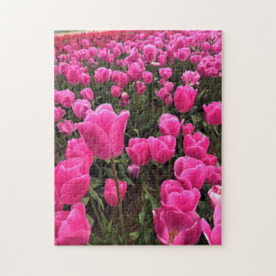 Schöne rosa Tulips, Oregon Puzzle