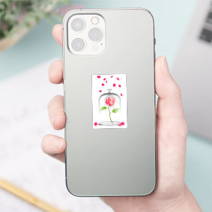 Schöne Rose Aufkleber