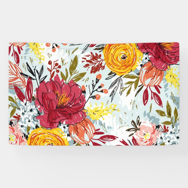 Schöne Rose Banner (Horizontal)