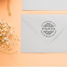 Schöne Rose Bouquet Lineart Name & Adresse