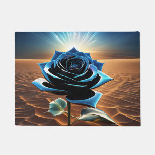 Schöne Rose Fußmatte