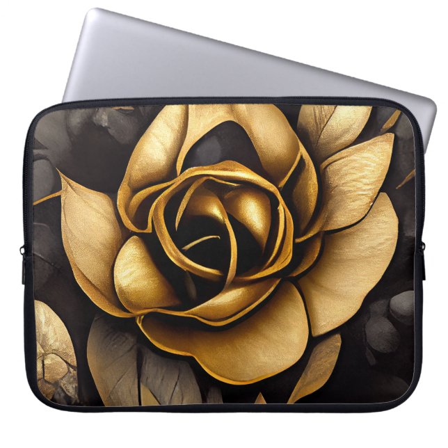 SCHÖNE ROSE LAPTOPSCHUTZHÜLLE (Vorderseite)