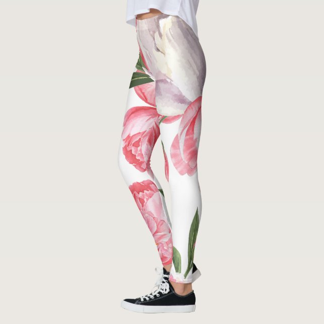 Schöne Rose Leggings (Links)