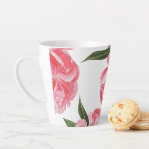 Schöne Rose Milchtasse