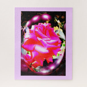 Schöne Rose Puzzle
