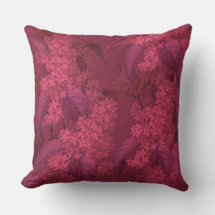 Schöne Rose Rosa Vintager Designer Kissen