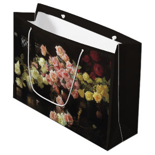 Schöne Rose (von Joseph DeCamp) Große Geschenktüte