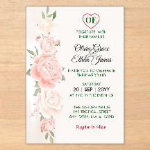 Schöne Rosen Florale Hochzeit
