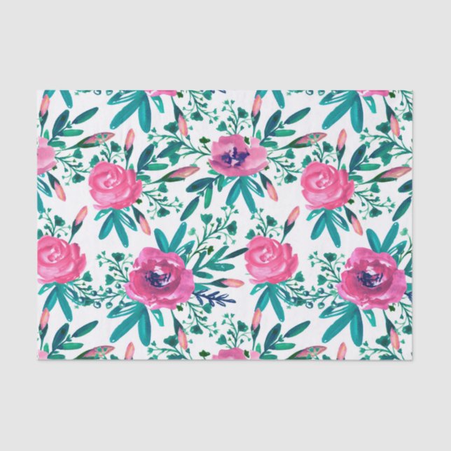 Schöne Rosen Seidenpapier (Vorderseite)