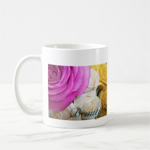 Schöne Rosen-Tasse Tasse