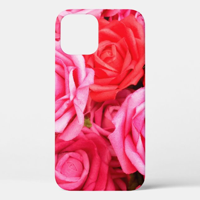 Schöne Rosen und Rosa Case-Mate iPhone Hülle (Rückseite)
