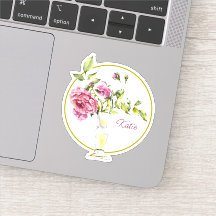 Schöne Rosen und Vase