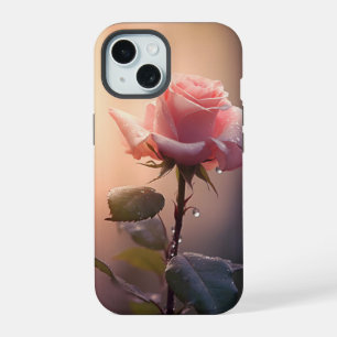 Schöne Rosenblume Blumengarten iPhone 15 Hülle