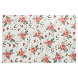 Schöne Rosenblumen Stoff Blumenstoff Design