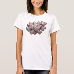 Schöne rote ABSTRACT ART Statement T-Shirt
