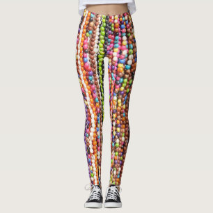Schöne rote Abstraktion Leggings