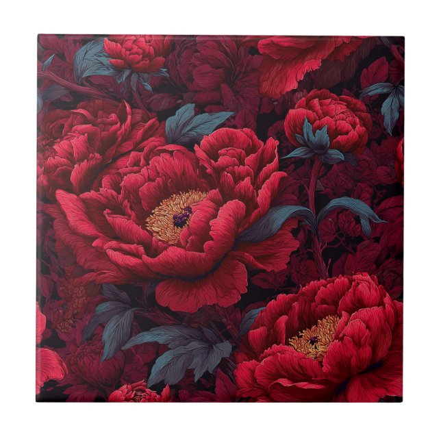 Schöne rote Dachziegel für Backsplash Fliese (Vorderseite)