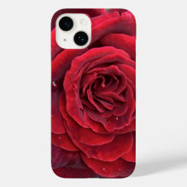 Schöne rote Rose iPhone 14 Fall Case-Mate iPhone 14 Hülle
