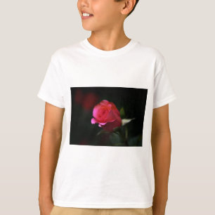 Schöne Rote Rose T-Shirt
