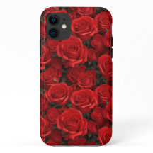 Schöne Rote Rosen Handy Case
