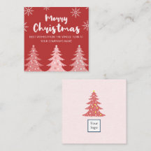 schöne rote Urlaubskarte