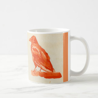 Schöne rote Vogel-Tasse Tasse