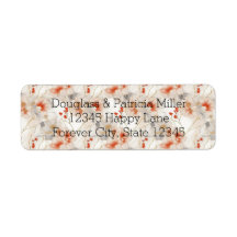 Schöne Rote Weiße Blüte