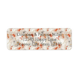 Schöne Rote Weiße Blüte