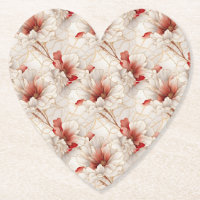 Schöne Rote Weiße Blüte