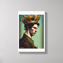 Schöne Royal King Imitate Canvas Print Leinwanddruck