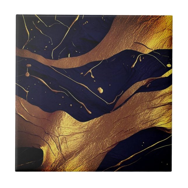 Schöne rückvergoldete Zuhause-Fliesen Fliese (Vorderseite)