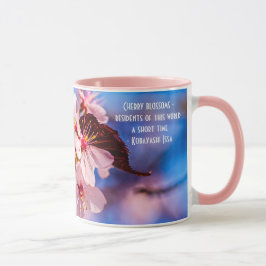 Schöne Sakura-Blüten Tasse